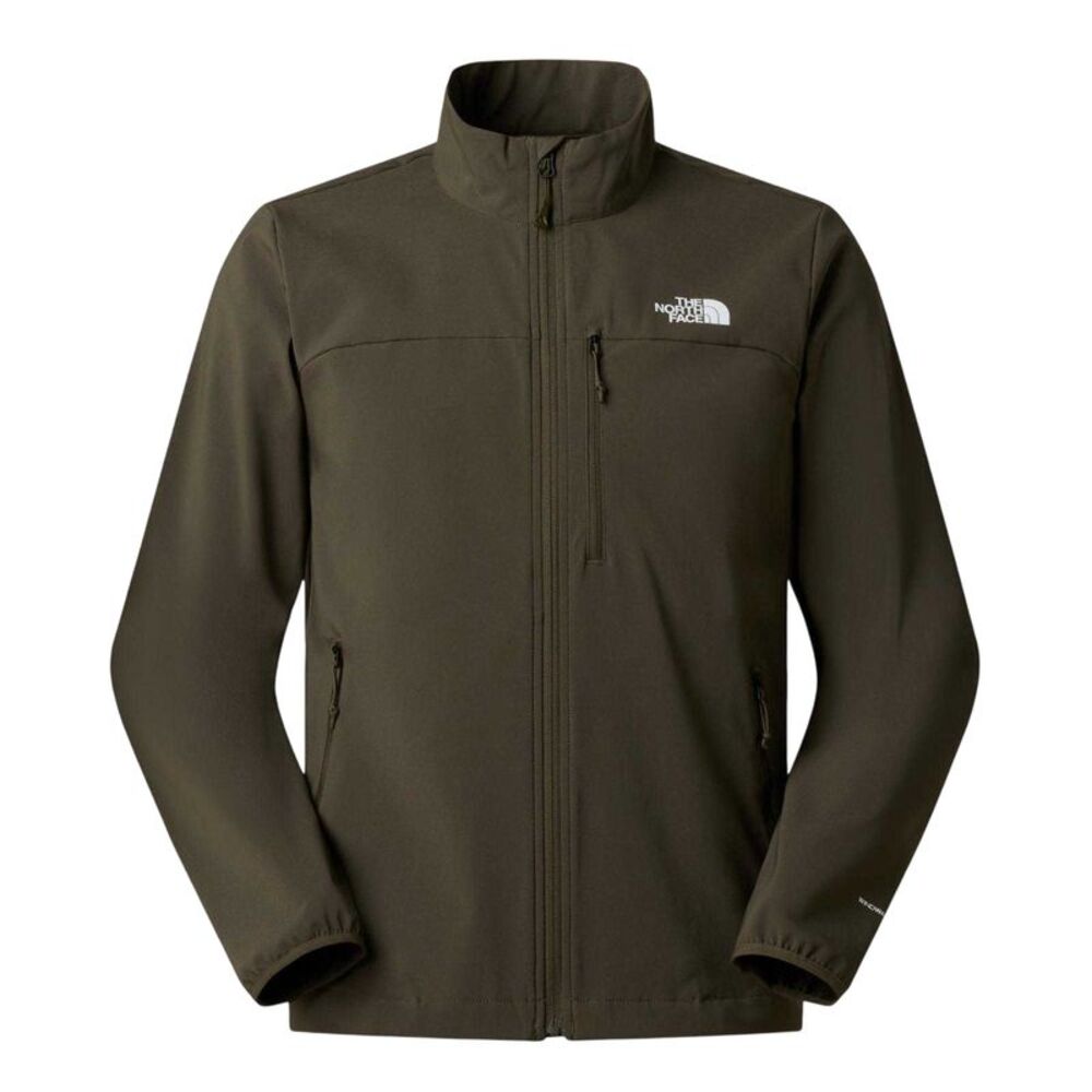 The North Face Mens Nimble Soft Shell Jacket / Green